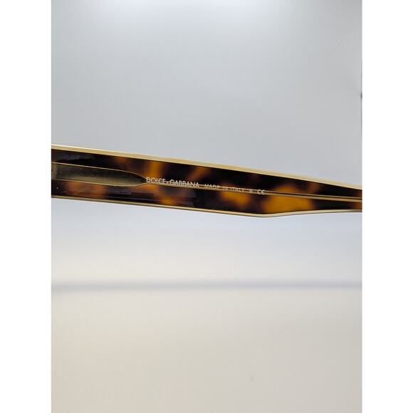 Dolce & Gabbana Unisex Square Frame Sunglasses – Tortoise Shell – New main image 2
